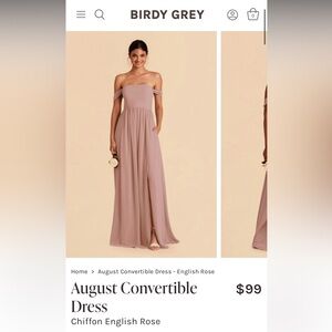 BirdyGrey Bridesmaid Dress